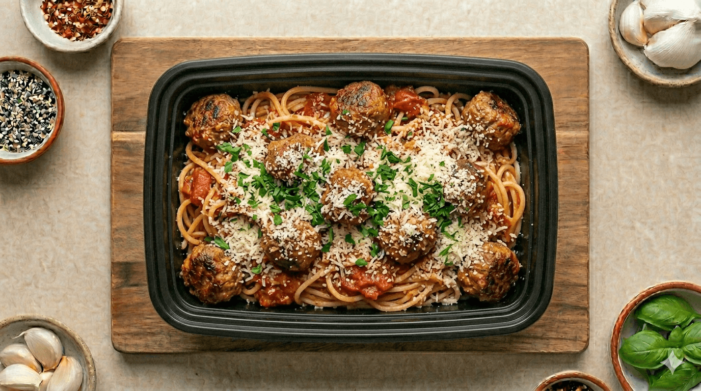 Classic Meatball Spaghetti